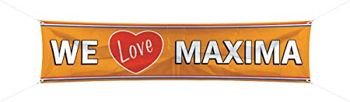 Folat 30688 Banner orange oben 180x40 cm