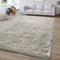 TT Home Wohnzimmer Hochflor Teppich Shaggy Sehr Soft Und Weich Unifarben, In Grau, Größe:80x150 cm