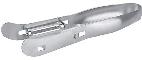 Raguso Stainless Steel Vegetables Peeler Double Side Asparagus Carrot Peeler Long Handle Tomato Potato Peeling Tool Yam Paring Parer for Home Restaurant