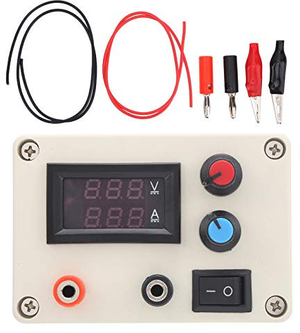 Wosune Fuente de Alimentación de AC Ajustable, Suministro eléctrico de Laboratorio, Fuentes de Alimentación de Laboratorio, 5 A Regulador de Potencia Ajustable Buen Rendimiento de Contacto para