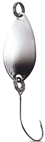 Iron Trout Gentle Spoon 1,3g - Blinker, Sänger Farbe:White Black/Black