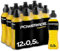 Powerade Sports Passionfruit, kalorienarmes Sport Getränk mit Passionsfrucht-Geschmack, mit Elektrolyten, Sport Drink in stylischen Einweg Flaschen, 500 ml (12er Pack)