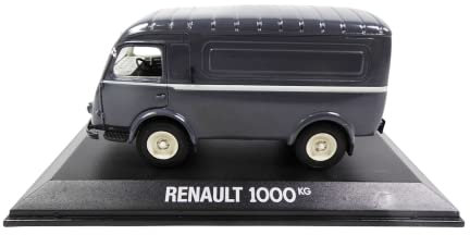 OPO 10 - Camion 1:43 Norev Compatible avec Renault 1000 kg 1945 Gris (R917)