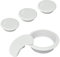 80mm(3.15 inch) Desk Cable Wire Grommet, 4Pcs White Desk Grommet Cord Cable, Desk Table Grommet Cable Tidies for Home and Office Table Surface Port Hole Covers