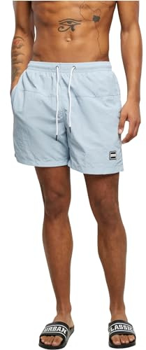 Urban Classics Men's Block Swim Shorts Badehose, summerblue, 5XL