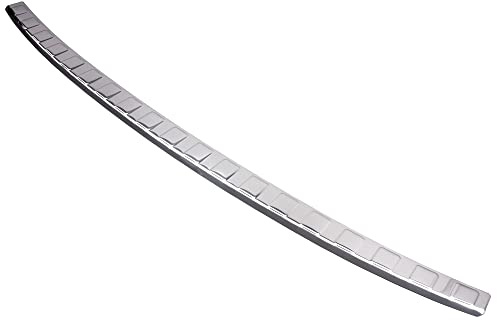 Aroba AR1257-CR Edelstahl Hochglanz Poliert Ladekantenschutz kompatibel mit Audi Q3 ab BJ. 12.2018> passgenau Abkantung Farbe Chrome