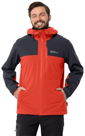 Jack Wolfskin 1114051 Outdoorjacke, Strong red, XXL