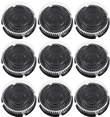 Operitacx 10Pcs Cake Containers Carriers with Lids, Cake Slice Container Dessert Containers Cake Carriers 8