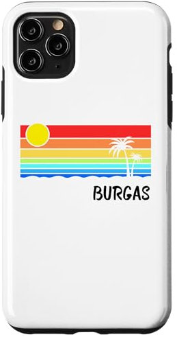 iPhone 11 Pro Max Burgas Sunrise Design Travel Holiday Bulgaria Burgas Case