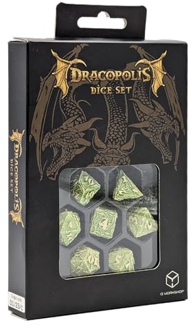 Q Workshop Dracopolis Dice Set – The Andean Longneck