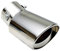 Auspuffblende Universal Auto Auspuff Schalldämpfer Spitze Runde Edelstahl Für Peugeot 206 1998 2000 207 2006 2007 307 106 Endrohre