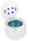 funfunfly Detergente de fijador ultrasónico - limpieza de dientes ultravioleta, guardias nocturnos de limpieza de dentaduras, calibradores, preservativos, cabezales de cepillo de dientes, joyas