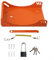 Gebläsegestell Wandhalterung für BG-50 BG-56 BG-66 BG-86 Handgebläsehalter Orange Eisen Lagerung Halterung mit Schloss