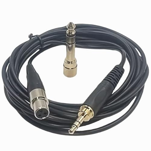 Rhinenet Ersatzkabel für AKG Q701,K712,K702,K40,MK II,K141,K171 Kopfhörer Audiokabel Kabel Kabel mit 6,35mm Adapter