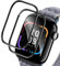 Carantee 2 Pièces Verre Trempé pour Apple Watch Series 10 42mm Ecran Verre, Anti-salissures Sans Bulles protection écran, Ultra-Clair Haute Sensibilité Vitre Protection pour Apple Watch 10 42mm