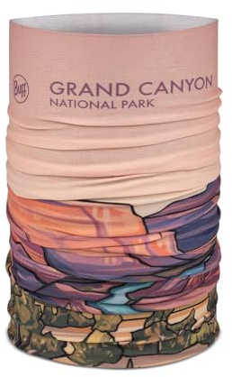 BUFF®| Neckwear CoolNet UV® Flexible, UPF 50 Protection, Lightweight, Elastic, Recycled Material, Sports, Summer, Men, Women, One Size, National Park