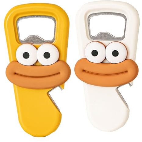 Magnetic Beer Bottle Opener | Magnetic Wine Bottle Opener with Fridge Holder | Multi-purpose Portable Can Opener Tool Suitable for Outdoor and Dinner