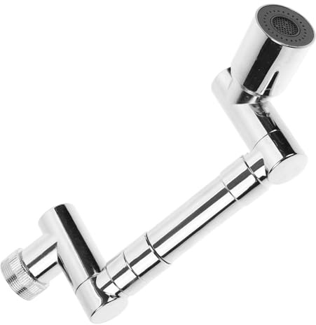 Housoutil Estensione Rubinetto Girevole Posizioni in Aeratore Snodabile Anti-spruzzo per Lavello Prolunga Rubinetto Allungabile per Pulizia Facile e