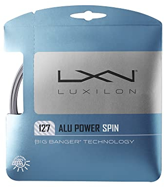 Wilson Unisex – Erwachsene Alu Power Spin 127 Strings, Silver, 220 Meter EU