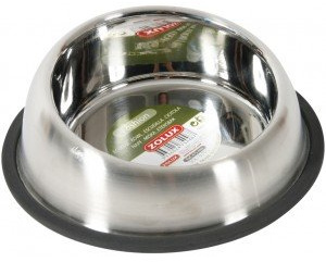 Zolux - Bol Pour Chien - : Inox Anti-Dérapant Contenance 0.70 L