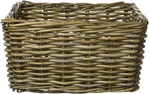 New Looxs Brisbane Fahrradkorb, Grey, 46 x 33 x 26 cm
