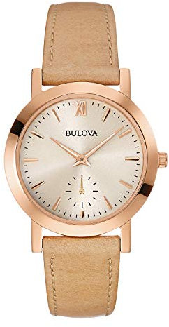 Bulova Damen analog Quarz Uhr 97L146