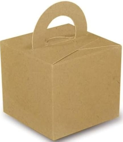 Balloon/Gift Box - Craft Natural 10 pack