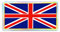 Quattroerre 421 Sticker Bandiera Inglese