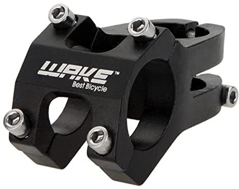 Lixada Cycling Bike Aluminium Alloy MTB Mountain Bicycle Handlebar Stem 31.8mm Black