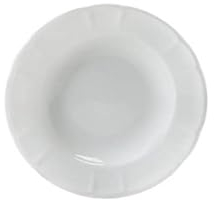 Plato hondo 23 blanco Londres