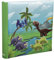 ARPAN Kinderalbum, Dinosaurier in prähistorischer Szene zum Einschieben für 200 Fotos, 10 x 15 cm, Blau/Grün