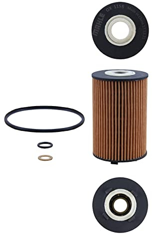MAHLE OX 1158D Oil Filter - Oil Filter with Gasket/Gasket Set