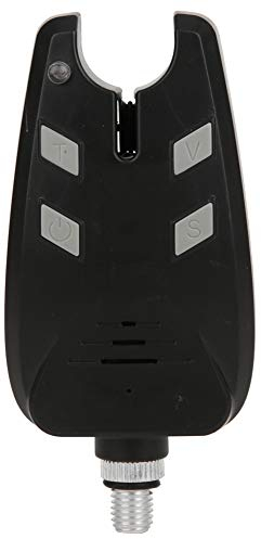 Vbestlife Angel Bissanzeiger, Angelbissalarme Elektrische LED-Sound-Angelanzeige mit volumenverstellbarem Angelwerkzeugzubehör für Angelrute