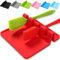 Poggiamestolo Silicone,Posamestoli,Supporto per Cucchiai da Cucina,Ripiano per Utensili da Cucina,Posa Mestoli con Salvagoccia- Porta Mestoli da Cucina- Poggia Mestolo Cucina-Vassoio da Cucina