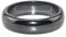 Hematite Rings, Echte Hämatitringe für Frauen Männer Unisex, Black Stone Magnetische Angst Balance Wurzel Chakra Echte Angst Hämatit Ringe, Absorbieren Negative Energie Ring, Schmuck Zubehör Ring
