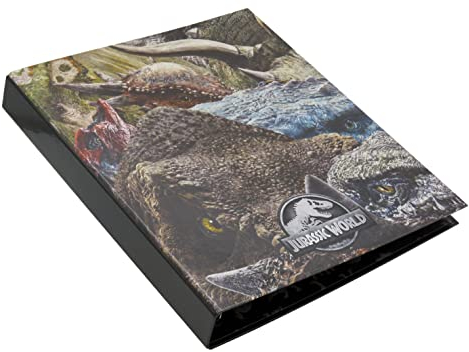 CYPBRANDS Jurassic World Ordner mit 4 Ringen