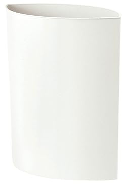 Depot4Design Maxi Lip Papierkorb, Abfalleimer, Mülleimer, Polypropylen, Weiß, 1090798