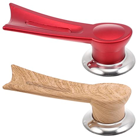 HEMOTON 2st Deckelgriff Silikondichtung AMC Töpfe Ersatzteile Topfdeckel cm Pfannendeckel Universal Topf Deckel Lids by Design Original Rostfreier Stahl Handhaben Topfkopfkappe