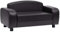 vidaXL Hundesofa Schwarz 80x50x40 cm Kunstleder