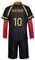 AwwwCos Cosplay Costume Football Jersey Sportswear Uniform Suits Sweatershirt Unisex, Red No.10, Large