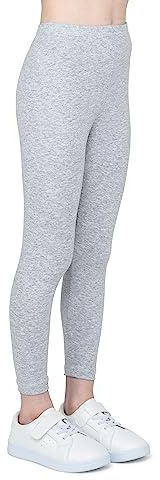 infatti Leggings in Cotone per Bambina, Pantaloni Morbidi e Comodi per Bambini, Allenamento Casual, Stile Elegante, Abbigliamento Basic Zoe