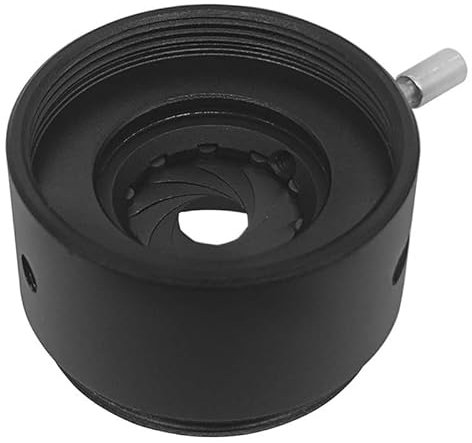 PtaTt Laboratory microscope accessories C-mount adapter Microscope camera Adjustable aperture Aperture 1mm-12mm Condenser