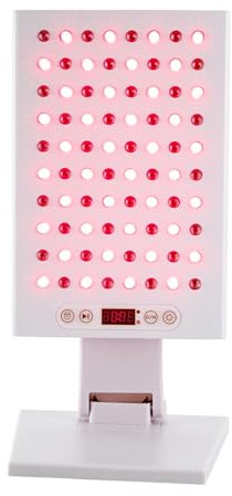 80-LED Rotlicht Schmerztherapie Infrarot Ganzkörper-Panel Rotlichttherapie Gerät Doppelchip Schmerzlinderung Schönheit