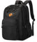 ZORFIN 26L Backpack for School, College, and Travel: Water Resistant Bookbag with 8 Compartments, Black, 16.5, Classical Basic Backpack for School Travel