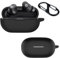 Lemxiee Flexible silicone case for Beats Solo Buds case,Protective cover for Beats Solo Buds (2024) -Black