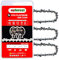 16 Inch Chainsaw Chain 3/8LP Pitch -.050 Gauge 57 Drive Links - 91PX57CQ/ 91VG57CQ Fits Echo CS-3510/352/3400/400, Worx WG300,WG303 - S57 (3 Chains)(91EOP57X3)