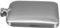 ABOOFAN Flasque Carrée Flasque Running Pot à Vin Portable Flasque En Forme De Baril D'essence Flacon D'alcool Fiole D'alcool Bouteilles D'alcool Vides Flacon Géant Silver Acier Inoxydable