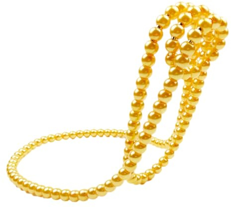 Generisch Wine Bottle Holder, Wine Bottle Rack, Pearl Chains Wine Rack - Self-Balancing Creative Modern Decorative Single Wine Rack for Kitchen, Home, Table Decoration