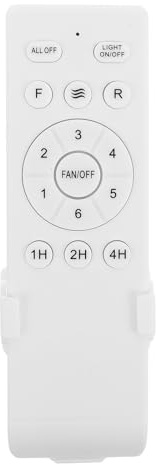 COHEALI Ceiling Fan Light Replacement Remote Control, 6-Speed Handset Only