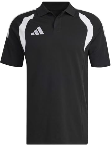 adidas Herren Tiro26 League Polo Shirt, Black/White, 3XL